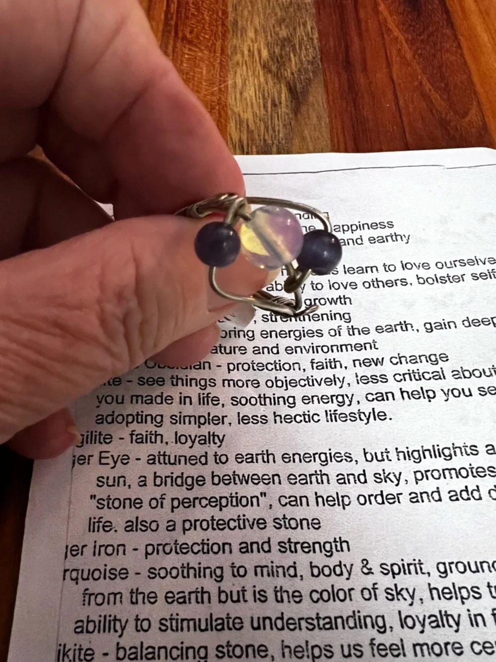 Navajo Made Wire Wrapped Ring – Size 10